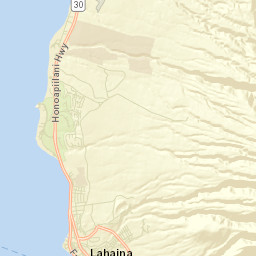 Kā‘anapali Street Map