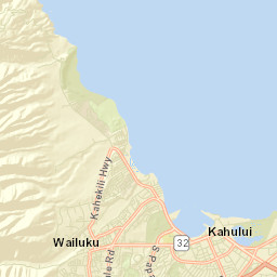 Kahului Street Map