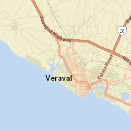 Veraval Street Map