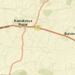 Kamakhyanagar Street Map