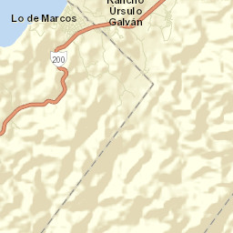 Lo de Marcos Street Map