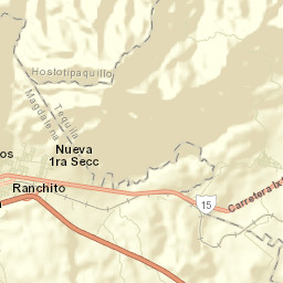 Santa Teresa Street Map