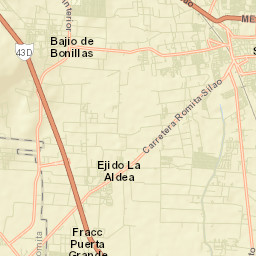 Silao Street Map
