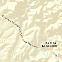 La Sauceda Street Map