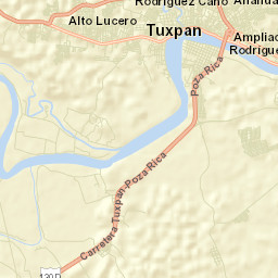Alto Lucero Street Map