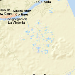 La Victoria (La Peñita) Street Map