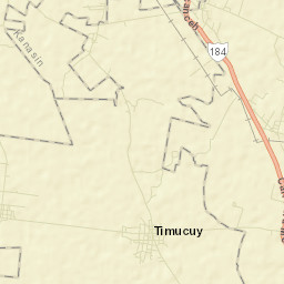 Timucuy Street Map