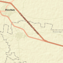 Xocchel Street Map