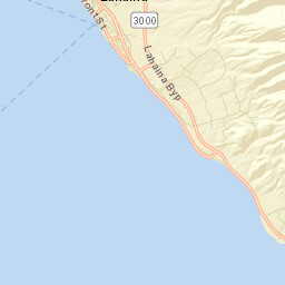 Lahaina Street Map