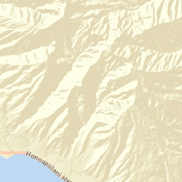 Maui County Street Map