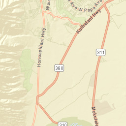 Waikapū Street Map