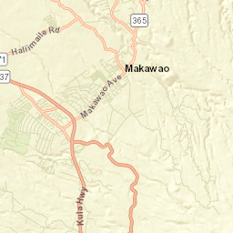 Pukalani Street Map