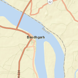 Baudh Street Map