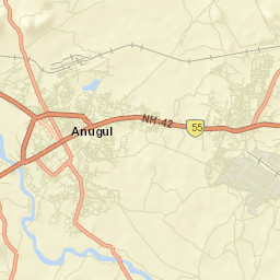 Angul Street Map