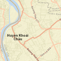 Huyện Khoái Châu Street Map