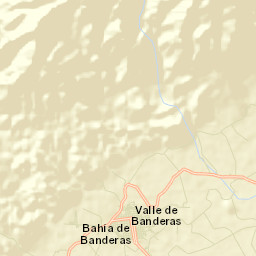 Valle de Banderas Street Map
