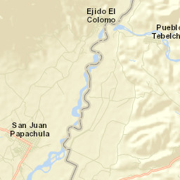 El Colomo Street Map