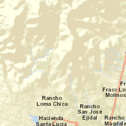 Campestre las Palomas Fraccionamiento Street Map