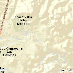 San Esteban (San Miguel Tateposco) Street Map