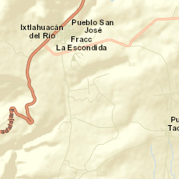 Ixtlahuacán del Río Street Map