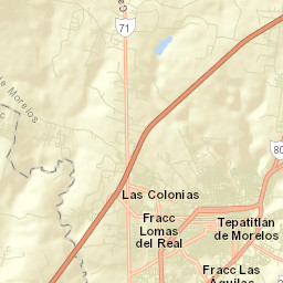 El Pochote Street Map