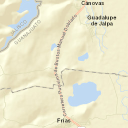Frías Street Map