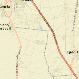 Las Liebres Street Map