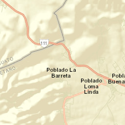 La Barreta Street Map