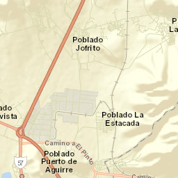El Pinto Street Map