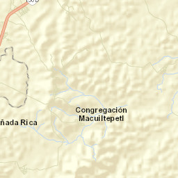 Tierra Blanca Street Map