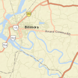 Bilimora Street Map
