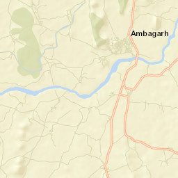 Ambagarh Chauki Street Map