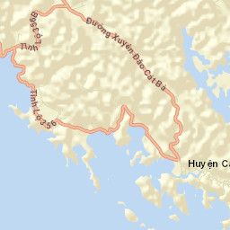 Cát Bà Street Map