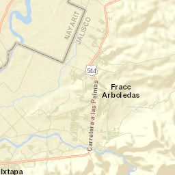 El Zancudo Street Map