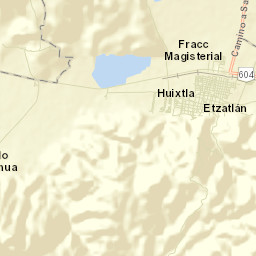 Etzatlán Municipality Street Map