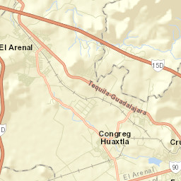 Colonia Cuisillos Street Map