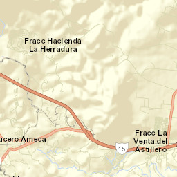 Haciendas la Herradura Street Map