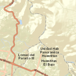 San Isidro Street Map