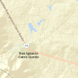 El Saucito Street Map