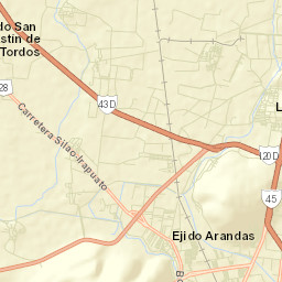 El Copalillo Street Map