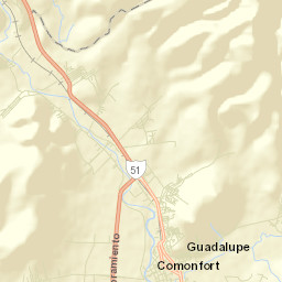 Comonfort Street Map