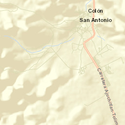 Colón Street Map