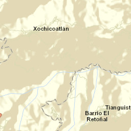 Tianguistengo Street Map