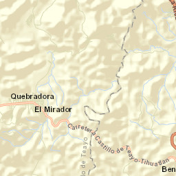 Castillo de Teayo Street Map