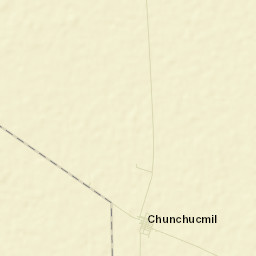 Chunchucmil Street Map
