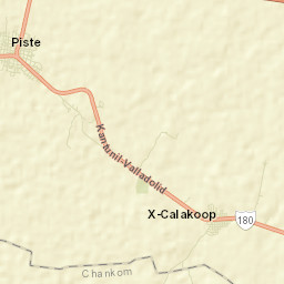 Chichén-Itzá Street Map