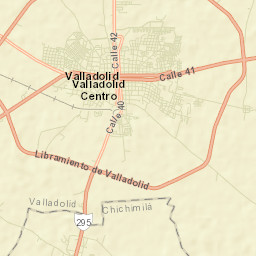 Valladolid Street Map