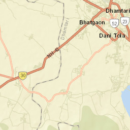Dhamtari Street Map