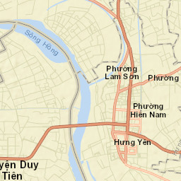 Hưng Yên Street Map