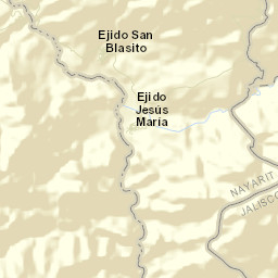 Jesús María Nayarit Street Map